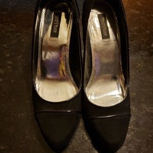 Black House White Market Black Wedge